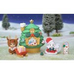 Sylvanian Families 5822 Domeček s vánočním stromečkem a baby figurky – Sleviste.cz