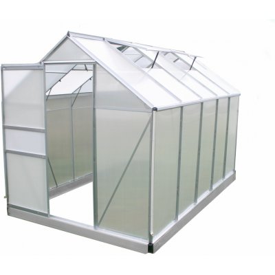 Garden King Polykarbonátový skleník se základnou 380 x 190 x 195 cm – Zboží Mobilmania