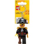 Přívěsek na klíče LEGO® LED PIRÁT KAPITÁN BRICKBEARD LGL- KE23 – Sleviste.cz