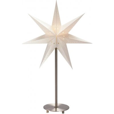 Markslöjd Stojací hvězda SATURNUS bílá 1x E14 max. 25 W, 35 x 10 x 52 cm – Hledejceny.cz