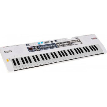 Mamido dětský keyboard XXL bílý