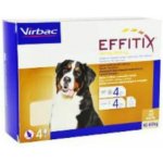 Effitix Spot-on XL 40-60 kg 402 / 3600 mg 4 x 6,6 ml – Hledejceny.cz