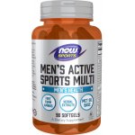 Now Men's Active Sports Multivitamin 90 softgel kapslí – Hledejceny.cz