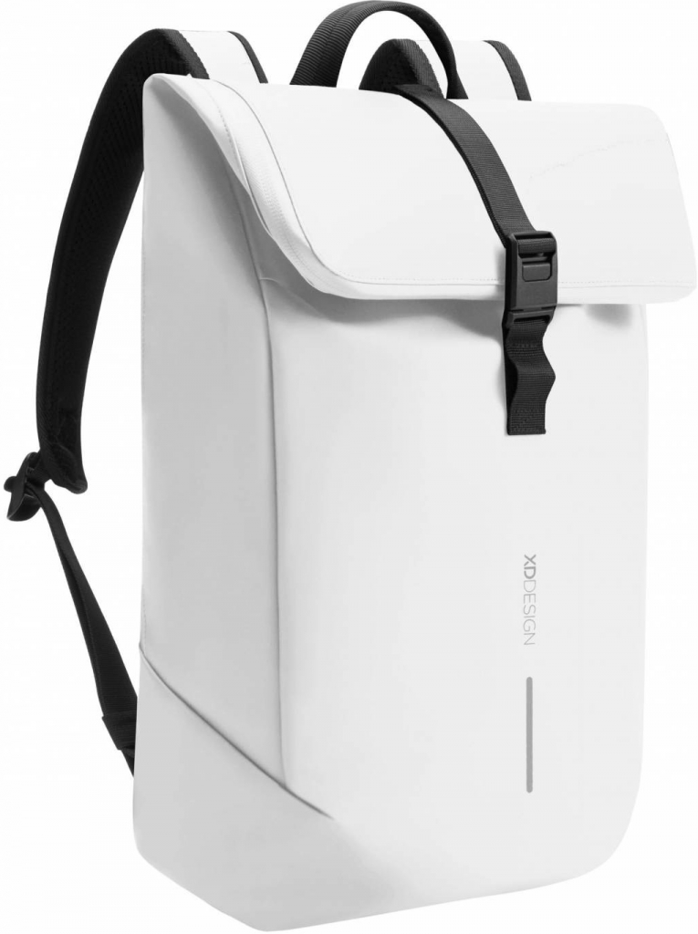 XD Design Urban Water Resistant Flap-top Backpack P706.2613 bílá 18 l
