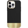 Pouzdro a kryt na mobilní telefon Apple Pouzdro Appleking ochranné s pokovenou spodní částí iPhone 13 Pro - černé
