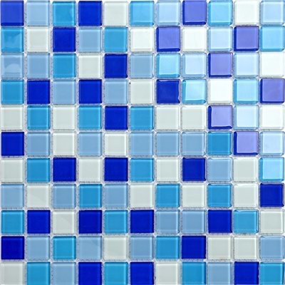 Maxwhite CH4023PM Mozaika 30 x 30 cm bílá, modrá 1ks