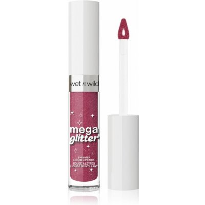 Wet n Wild Mega Glitter matná tekutá rtěnka se třpytkami Pink Future 2,8 ml – Zboží Dáma