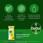 Dettol Antibakteriální ubrousky na povrchy Citron 36 ks – HobbyKompas.cz