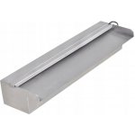 zahrada-XL Obdélníková bazénová fontána s LED nerezová ocel 45 cm – Zboží Dáma