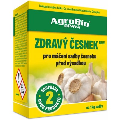 AgroBio Zdravý česnek Plus pro máčení sadby 10 g + 50 ml – Zboží Dáma