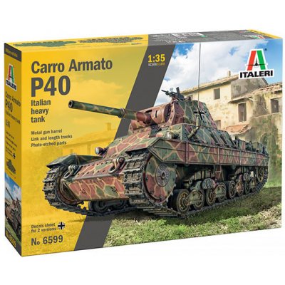 Italeri Tank P40 Carro Armato 1941 stavebnice 1:35 – Hledejceny.cz