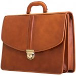 Papillon Kožená aktovka No. 99 Cognac – Sleviste.cz