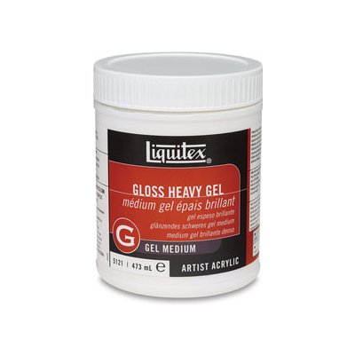 Lesklé Heavy gel medium 473ml Liquitex – Zboží Mobilmania