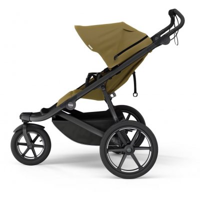 Thule Set 7v1 Urban Glide 3 Nutria green 2024 + pláštěnka + ochranná síť + madlo + korba Soft beige + pláštěnka + ochranná síť na korbu