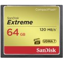 SanDisk CompactFlash Extreme 64 GB UDMA7 SDCFXSB-064G-G46