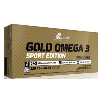 Olimp Omega 3 Sport Edition omega 3 mastné kyseliny 120 kapslí