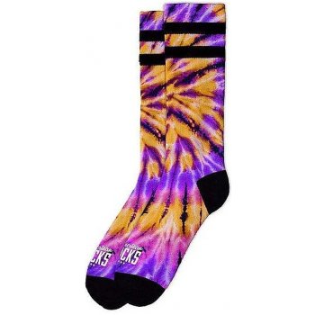 American Socks ponožky Mid High I Tie Dye/Passionfruit