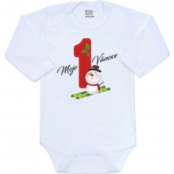 Body s potiskem New Baby Moje první Vánoce