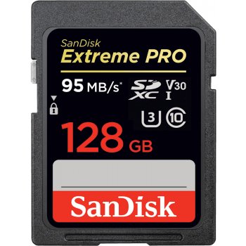 SanDisk SDXC Extreme Pro 128 GB UHS-I U3 V30 SDSDXXG-128G-GN4IN