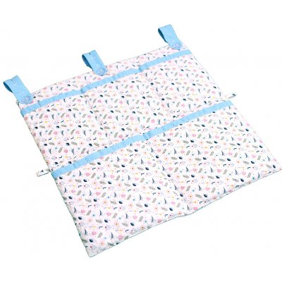 Eva Kiedroňová Látkový kapsář Jarní louka s modrými tečkami – Sleviste.cz