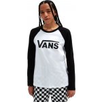 Vans Flying V Raglan LS white black – Hledejceny.cz