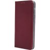 Pouzdro a kryt na mobilní telefon Xiaomi TFO Chytré magnetické Xiaomi Redmi Note 9s / 9 Pro / 9 Pro Max burgundy