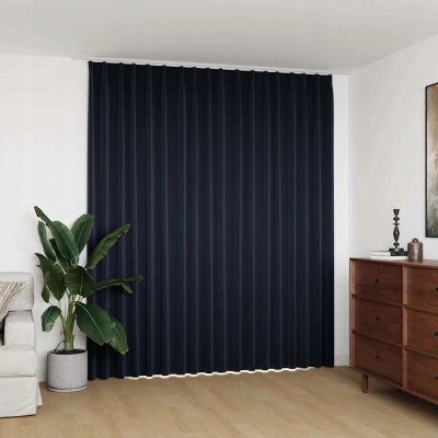 vidaXL Zatemňovací závěs s háčky antracitový 290 x 245 cm – Hledejceny.cz