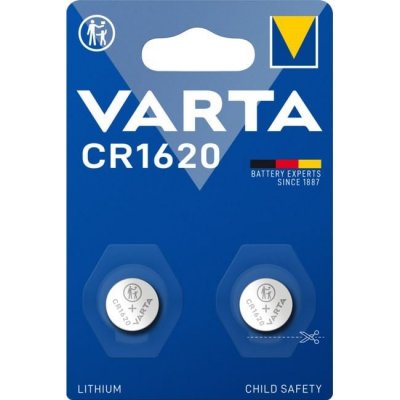 Varta CR 1620 2ks 6620101402 – Zbozi.Blesk.cz