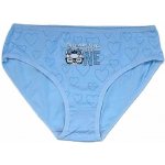 Fannifen dívčí kalhotky s kočkou a srdíčky bavlněné modrá – Hledejceny.cz