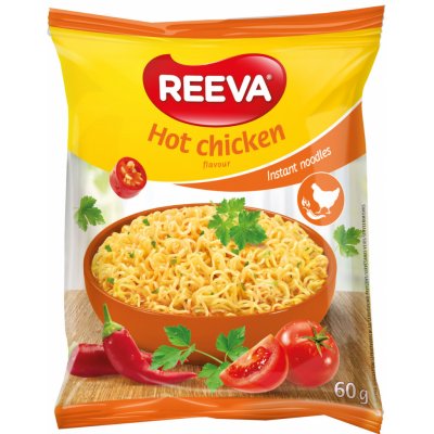 Reeva Instantní polévka Hot Chicken 60 g – Zboží Mobilmania