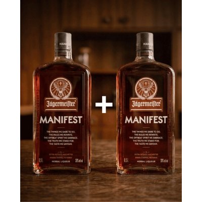 Jägermeister Manifest 38% 0,5 l (holá láhev) – Sleviste.cz