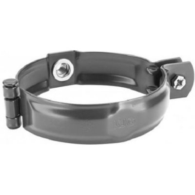 KJG Spona 80 mm pro šroub se závitem M10 pozink RAL 7016 antracit – Sleviste.cz