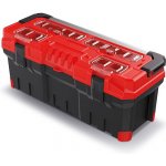 PROSPERPLAST TITAN PLUS Plastový kufr na nářadí červený 752 x 300 x 304 mm NTP30A – Zboží Dáma