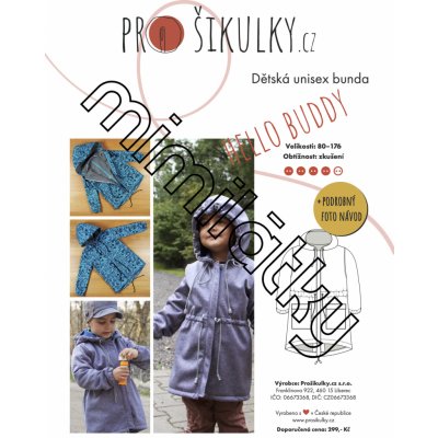 Dětská bunda HELLO BUDDY | 80 - 176 - Česky – Hledejceny.cz
