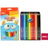 pastelky Deli Color Kids EC00600 pastelky trojhranné Jumbo 12 barev