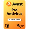 antivir Avast Pro Antivirus 1 lic. 3 roky (AVU.1.36M)