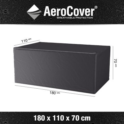 Aerocover 7923 Ochranný obal na zahradní jídelní stůl obdélník 180x110x70 cm – Hledejceny.cz