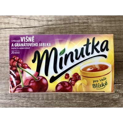 Mokate Minutka ovocný čaj Višně a granátové jablko 20 x 2 g – Zboží Mobilmania