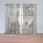 Sablio Záclony Vlk 2: 2ks 150x250cm – Hledejceny.cz