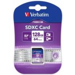 Verbatim SDXC UHS-I 128 GB 44025 – Hledejceny.cz