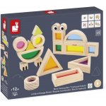 Janod senzorická stavebnice s barevnými sklíčky – Sleviste.cz