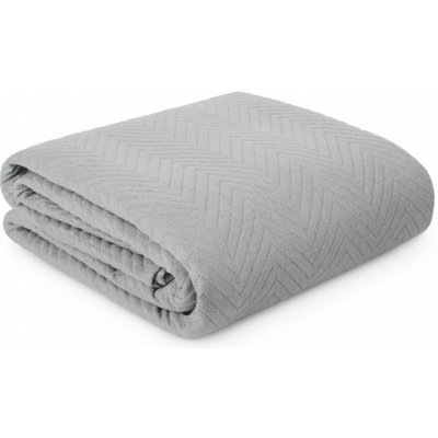 Mybesthome Přehoz na sedačku pohovku EWITA světle šedá 170x210 cm – Zboží Dáma