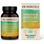 Dr. Mercola Vitamín B Complex s Benfotiaminem 60 kapslí – Hledejceny.cz