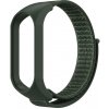 Řemínek k chytrému náramku Xiaomi Mi Band 7 nylonový náhradní náramek Army Green MBSCZ-7NAG