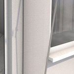 Gutta Guttavordach boční stěna PT/L akryl 167 x 62 cm stříbrná / bílá 7313106 – HobbyKompas.cz