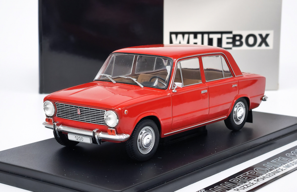 WhiteBox Lada 2101 1970 červená 1:24