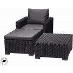 KETER Souprava zahradního nábytku Salemo grafit – Zboží Dáma