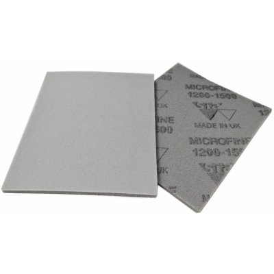 SIA Brusná houba MicroFine K1200-1500 šedá - 140x115x5mm – Hledejceny.cz