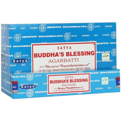 Shrinivas Satya Vonné tyčinky Buddha's Blessing 15 g – Hledejceny.cz