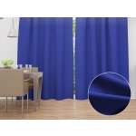 Biante Dekorační závěs Rongo RG-022 Královský modrý 140x220 cm – Zboží Mobilmania